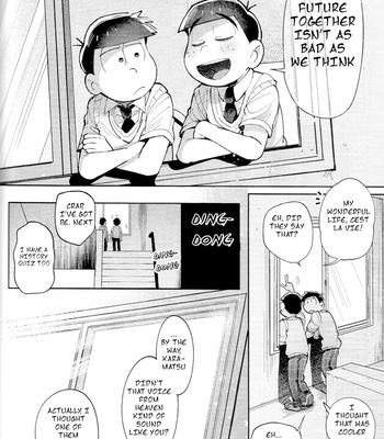 [Momoiro-netsuduki (Kisaki Nana)] Our future seen in blue light effects is – Osomatsu-San dj [Eng] – Gay Manga sex 75