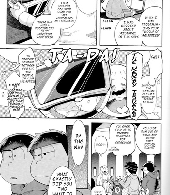 [Momoiro-netsuduki (Kisaki Nana)] Our future seen in blue light effects is – Osomatsu-San dj [Eng] – Gay Manga sex 80