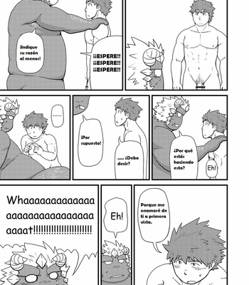 [KAKUNI (Iwano)] Sekai no Hanbun wa Irimasen [Esp] – Gay Manga sex 26