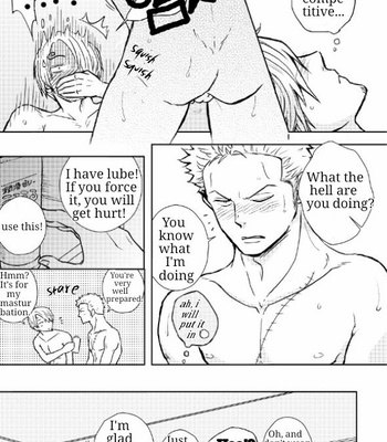 [AωKo] Hajimete no Yoru – One Piece dj [Eng] – Gay Manga sex 14