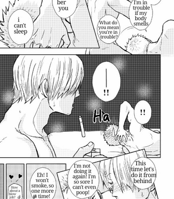 [AωKo] Hajimete no Yoru – One Piece dj [Eng] – Gay Manga sex 24