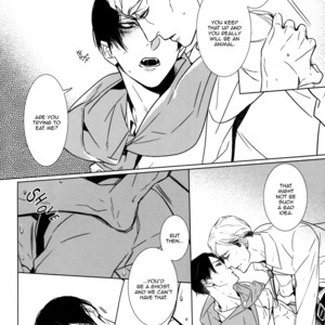 [Peeco?/ CHIDORI Peko] Little Red Riding Hood – Shingeki no Kyojin dj [Eng] – Gay Manga sex 24