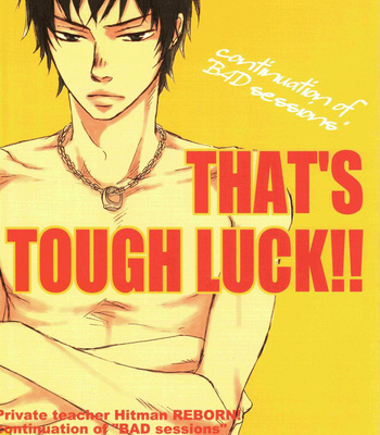 [YONEDA Kou] That’s Tough Luck!! – Katekyo Hitman Reborn! dj [Eng] – Gay Manga thumbnail 001