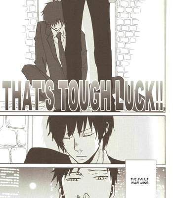 [YONEDA Kou] That’s Tough Luck!! – Katekyo Hitman Reborn! dj [Eng] – Gay Manga sex 4