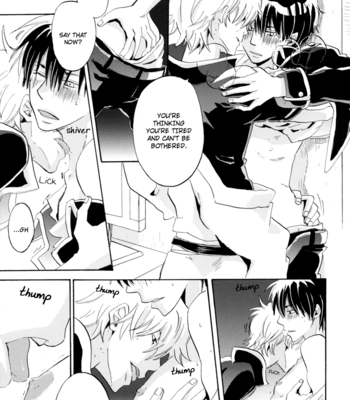 [Nizigumo/ NATSUME Kokoro] Haretaru Aozora – Gintama dj [Eng] – Gay Manga sex 20