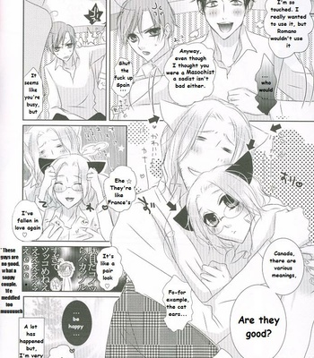 [Hachisu/ OKUYO Saya] Neko-san Irimasu? | Do You Want a Cat? – Hetalia dj [Eng] – Gay Manga sex 19