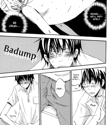 [Raiden (HARUYAMA Nanawo)] Boku no Sukina Sensei – Gintama dj [Eng] – Gay Manga sex 15