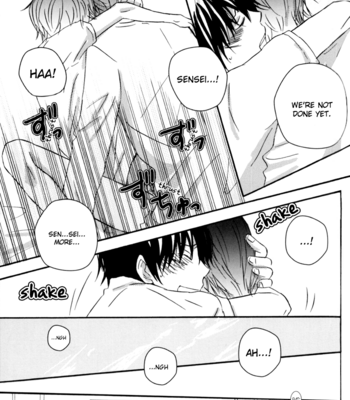 [Raiden (HARUYAMA Nanawo)] Boku no Sukina Sensei – Gintama dj [Eng] – Gay Manga sex 21