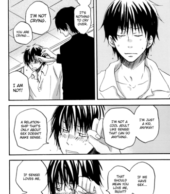 [Raiden (HARUYAMA Nanawo)] Boku no Sukina Sensei – Gintama dj [Eng] – Gay Manga sex 26