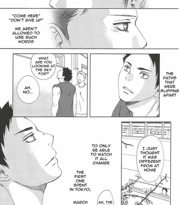 [Yuma Ichinose] Owari no 3-gatsu de Kimi o Matsu – Haikyuu!! dj [Eng] – Gay Manga sex 9