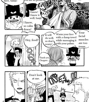 [Haga Inochi] One Piece dj ㅡ Chousenha e no Gohoubi [Eng] – Gay Manga sex 6