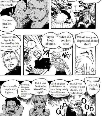 [Haga Inochi] One Piece dj ㅡ Chousenha e no Gohoubi [Eng] – Gay Manga sex 7