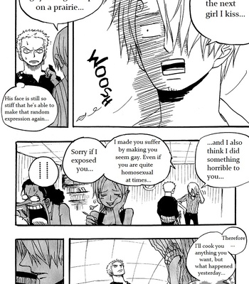 [Haga Inochi] One Piece dj ㅡ Chousenha e no Gohoubi [Eng] – Gay Manga sex 8