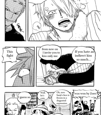 [Haga Inochi] One Piece dj ㅡ Chousenha e no Gohoubi [Eng] – Gay Manga sex 11