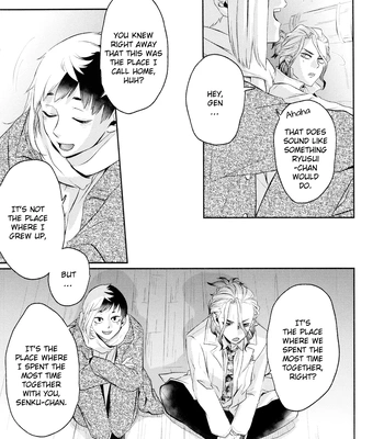 [nya (Taku)] Dr. Stone dj – Soko ni aru Atarimae Nichijou [Eng] – Gay Manga sex 15