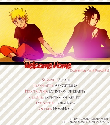 [Pusachire/ KUMI] Welcome Home – Naruto dj [Eng] – Gay Manga sex 4
