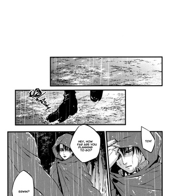 [Skull9 (OKAMOTO K Munesumi)] Amaneku Wataru Yawora Ame – Shingeki no Kyojin dj [Eng/Esp] – Gay Manga sex 2