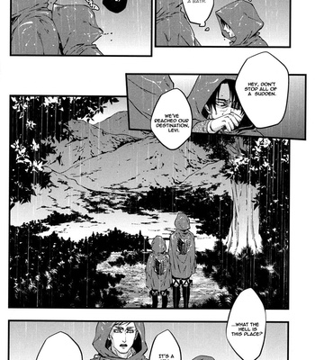 [Skull9 (OKAMOTO K Munesumi)] Amaneku Wataru Yawora Ame – Shingeki no Kyojin dj [Eng/Esp] – Gay Manga sex 7