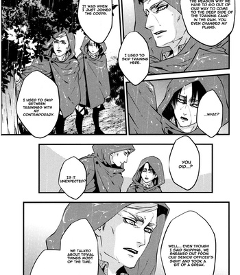 [Skull9 (OKAMOTO K Munesumi)] Amaneku Wataru Yawora Ame – Shingeki no Kyojin dj [Eng/Esp] – Gay Manga sex 8
