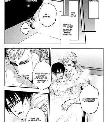 [Skull9 (OKAMOTO K Munesumi)] Amaneku Wataru Yawora Ame – Shingeki no Kyojin dj [Eng/Esp] – Gay Manga sex 38