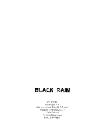 [Azcom/ KURATA Mao] Black Rain – Tiger & Bunny dj [Eng] – Gay Manga sex 42