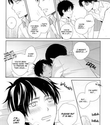 [NIA (Sawa)] Nemuru Kimi ni Ai no Kotoba wo – Shingeki no Kyojin dj [Eng] – Gay Manga sex 12