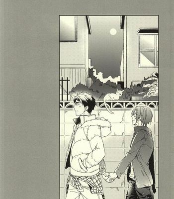[Honetsukiniku (Sebone)] Fuufu Kenka wa xx mo Kuwanai – Free! dj [JP] – Gay Manga sex 42