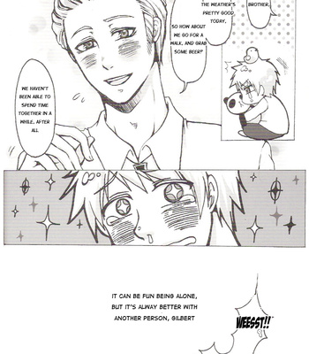 [Nightcat] My Little Brother is the Best in the World!! – Hetalia dj [Eng] – Gay Manga sex 25