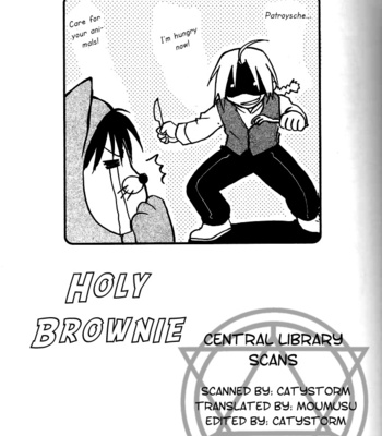 [Daen] Holy Brownie – Fullmetal Alchemist dj [Eng] – Gay Manga sex 2
