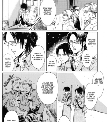 [De-C (Doshi/ biverly)] Seiya no Tabemono – Shingeki no Kyojin dj [Eng] – Gay Manga sex 12