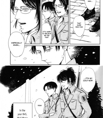 [De-C (Doshi/ biverly)] Seiya no Tabemono – Shingeki no Kyojin dj [Eng] – Gay Manga sex 13