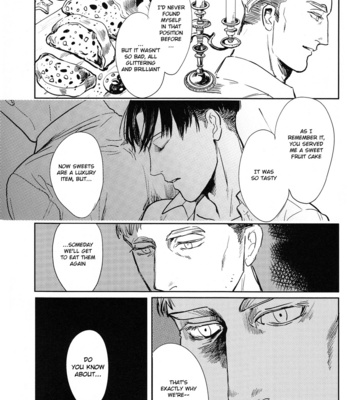 [De-C (Doshi/ biverly)] Seiya no Tabemono – Shingeki no Kyojin dj [Eng] – Gay Manga sex 29