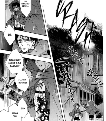 [IS.g/ Kimi Ichinashi] His Beautiful Beast: Part Two – Attack on Titan dj [Eng] – Gay Manga sex 9