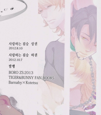 [Boro ZS] ai no kemono -sairokusyu- Tiger & Bunny dj [kr] – Gay Manga sex 2