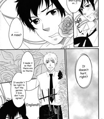 [nmtk (Toya Mayu)] El cautivo de la rosa – Hetalia dj [Eng] – Gay Manga sex 7
