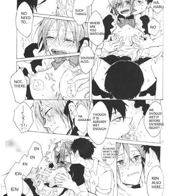 [Sashilot (Tenjou Shio)] Yon-P! – Free! dj [Eng] – Gay Manga sex 21