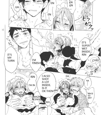 [Sashilot (Tenjou Shio)] Yon-P! – Free! dj [Eng] – Gay Manga sex 26