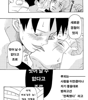 [CAMISADO (Kirishika Hisui)] Genkai Toppa – One Piece dj [kr] – Gay Manga sex 27
