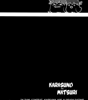 [Koshianko/ Tamagoya] Karasuno x Matsuri – Haikyuu!! dj [Eng] – Gay Manga sex 17