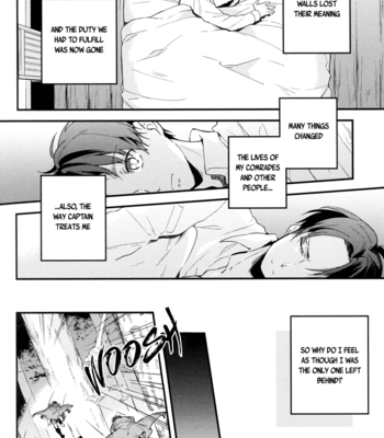 [Fushitasu/ Walk-In-Closet] Two lonely monsters – Attack on Titan dj [Eng] – Gay Manga sex 6