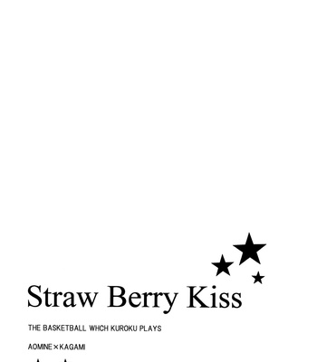 [Sweet Berry] Strawberry Kiss – Kuroko no Basuke dj [Eng] – Gay Manga sex 5