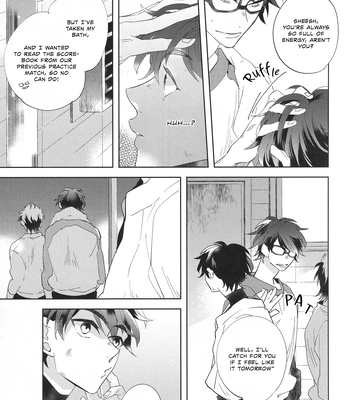 [Apata (esu)] Ame ga Yamu Made – Daiya no Ace dj [Eng] – Gay Manga sex 12