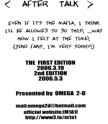 [Omega 2-D] Henachoko Dino-san – Katekyo Hitman Reborn! dj [eng] – Gay Manga sex 14