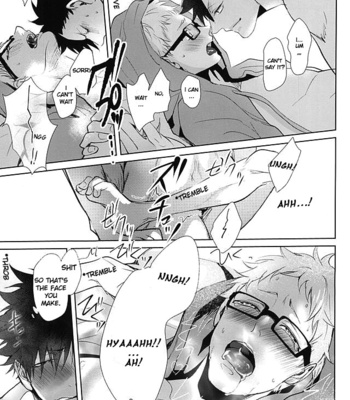 [Kuroquis!! (Kuro)] Sonna Mahou Atte Tamaru ka – Haikyuu!! dj [Eng] – Gay Manga sex 45