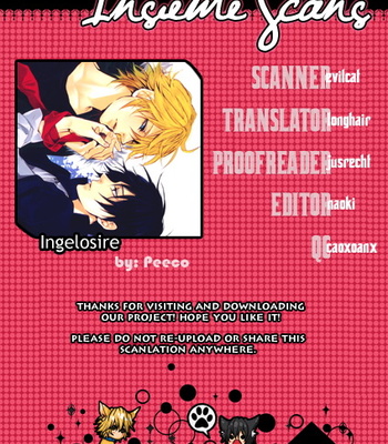 [Peeco? (TIDORI Peco)] Ingelosire – Katekyo Hitman Reborn! dj [Eng] – Gay Manga thumbnail 001