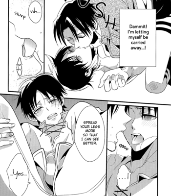 [COCO] Kuchikukei Shounen wo Sennou Shitara Hatsujou Shita – Shingeki no Kyojin dj [Eng] – Gay Manga sex 14