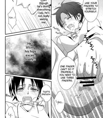 [COCO] Kuchikukei Shounen wo Sennou Shitara Hatsujou Shita – Shingeki no Kyojin dj [Eng] – Gay Manga sex 15