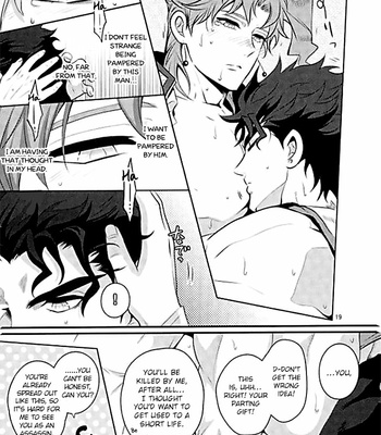 [Eve] Practical Training Love – JoJo’s Bizarre Adventure dj [Eng] – Gay Manga sex 16
