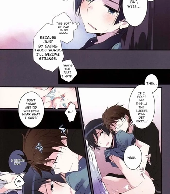 [Katamichi Shoujo & Doumo Sumimasen ] AkaKyou no Erohon – Oreimo DJ [Eng] – Gay Manga sex 10