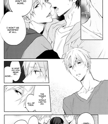 [Sneeeze (Kubu)] Futari no Makoto – Free! dj [Eng] – Gay Manga sex 15